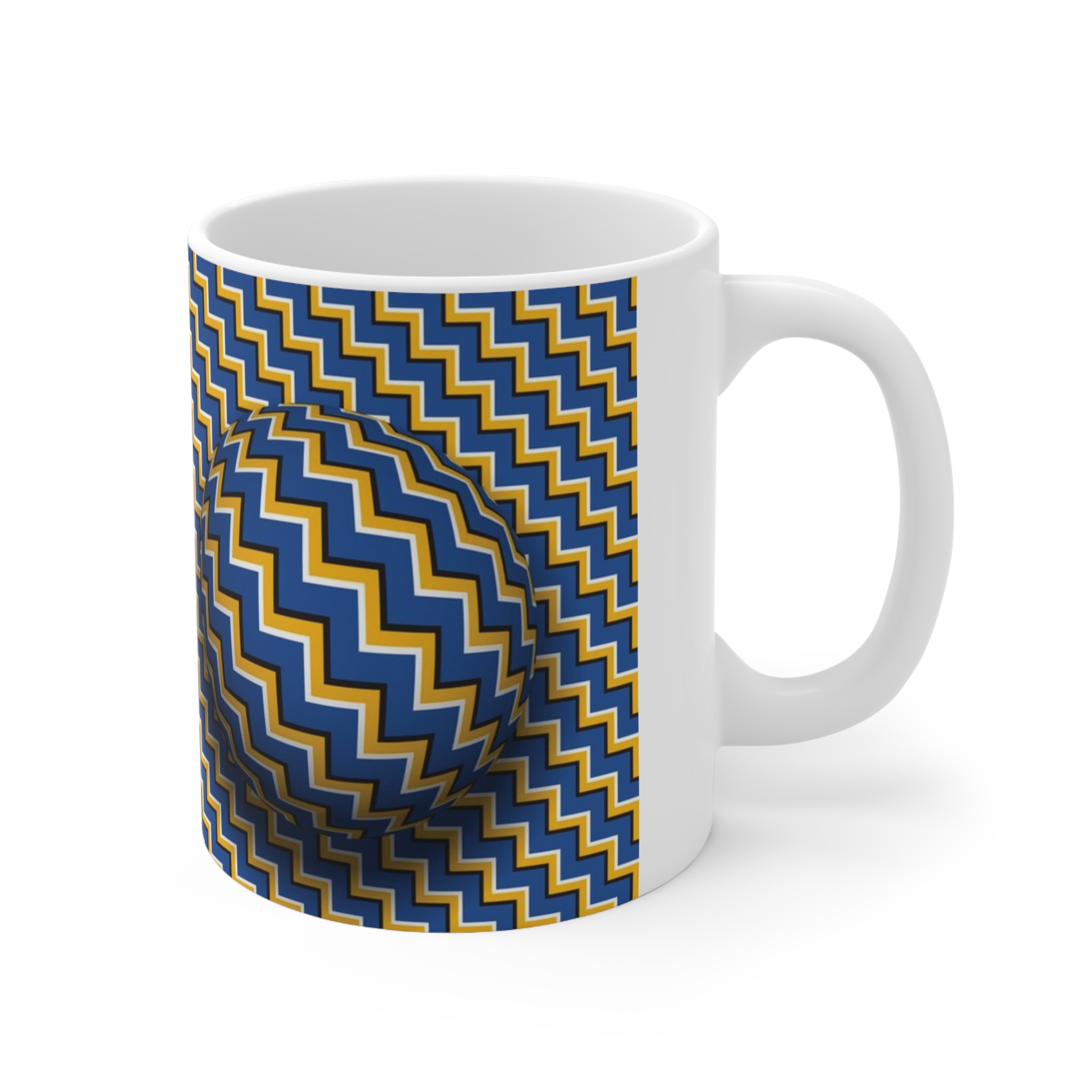 Yellow- Blue Floating Ball     free P&P - Image 4