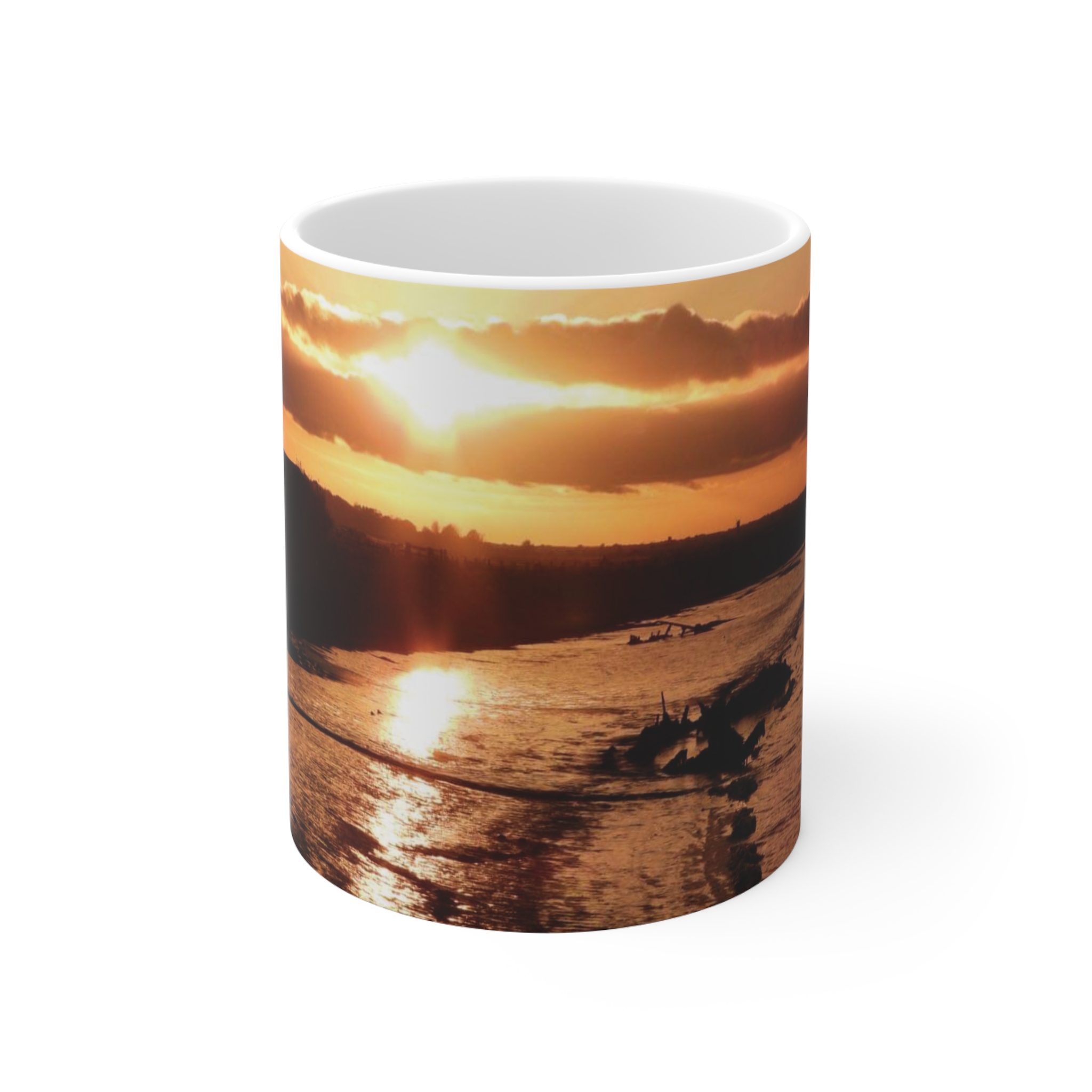 Decaying Wherry in the Mud             free P&P - Image 2