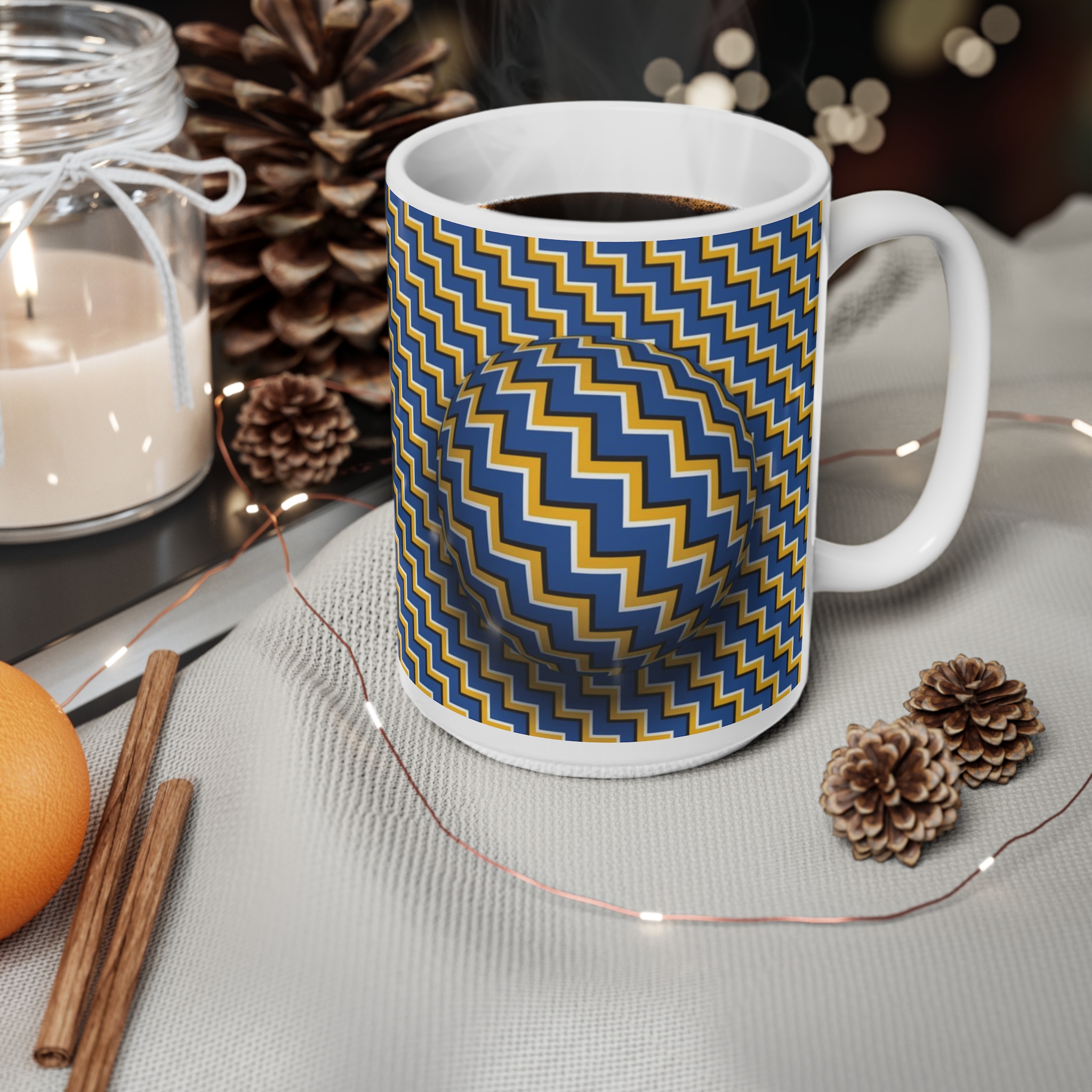 Yellow- Blue Floating Ball     free P&P - Image 8