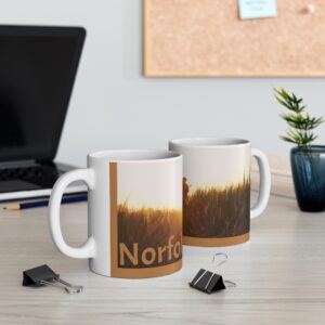 Norfolk-Sunset mug      free P&P