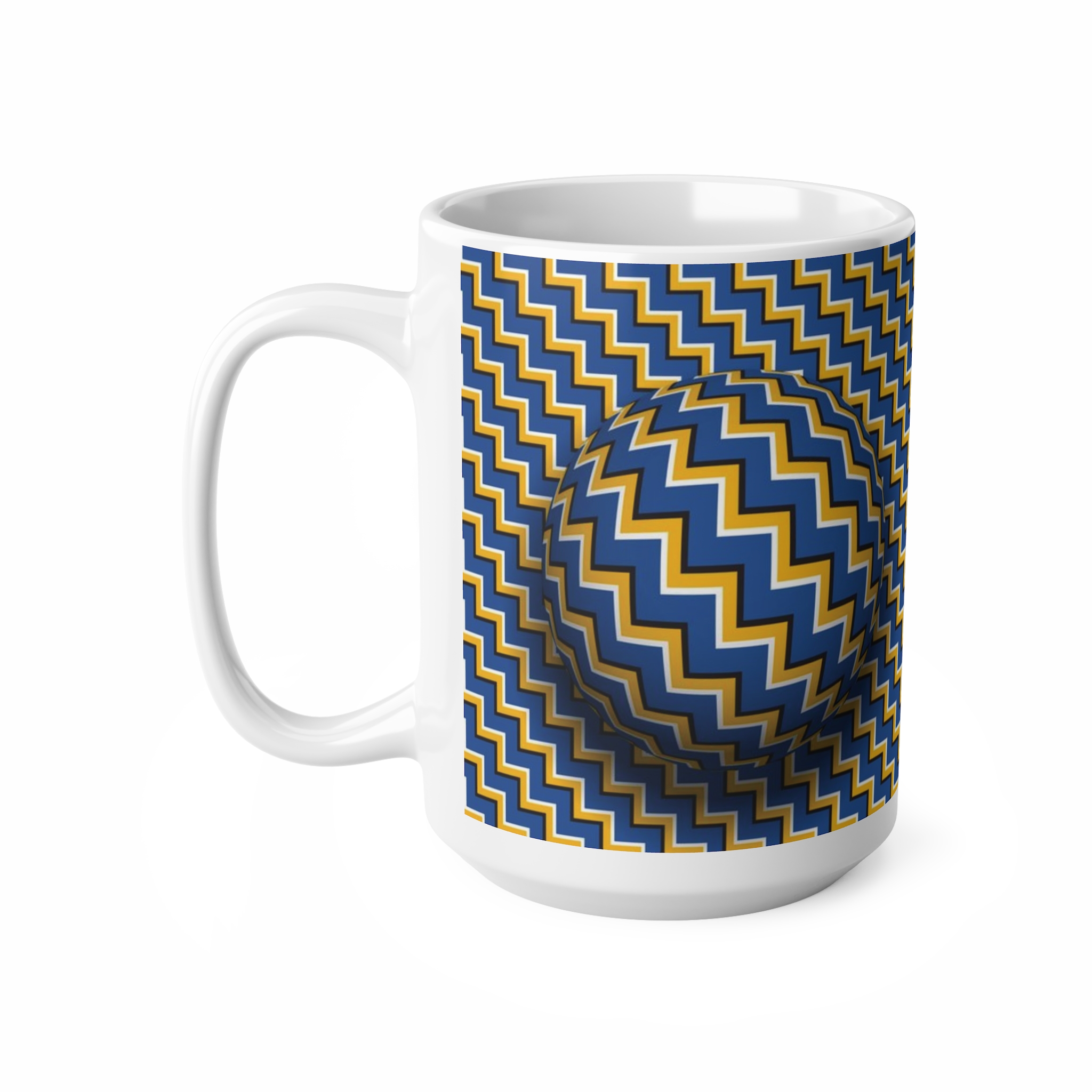 Yellow- Blue Floating Ball     free P&P - Image 6